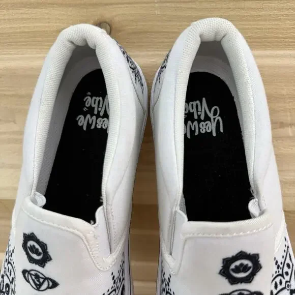 Yes We Vibe Bohemian Slip On Shoes UNISEX Men's 7/Women's 9 - Picture 6 of 16